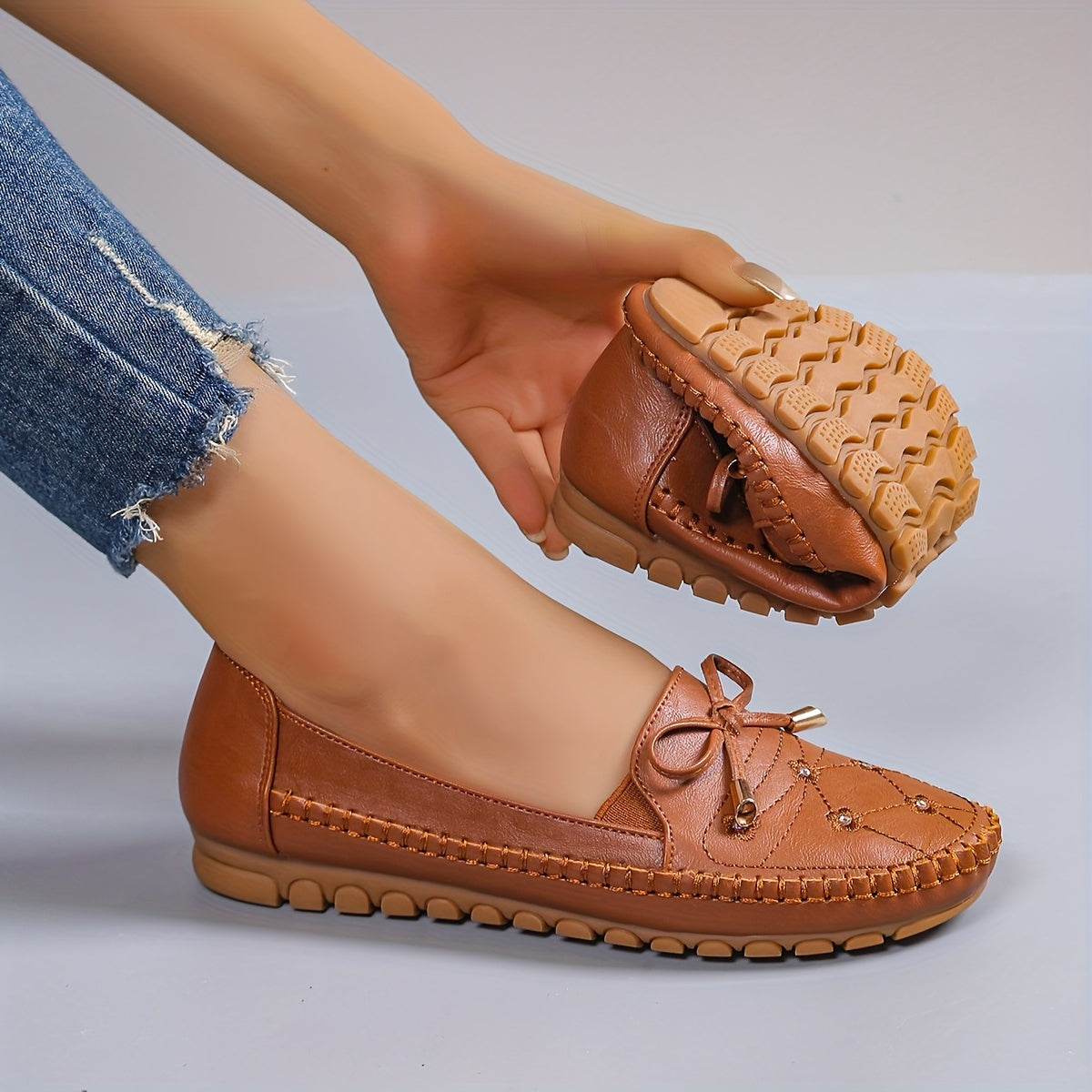 Sonia™ – Le mocassin pour pieds sensibles