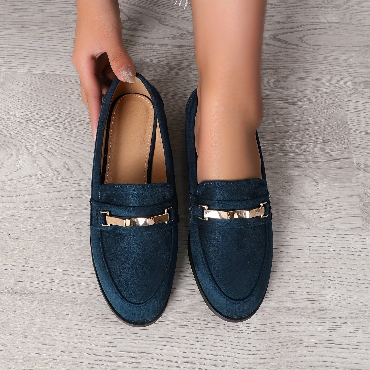 Isabelle™ – Mocassins à bout rond pour un confort absolu
