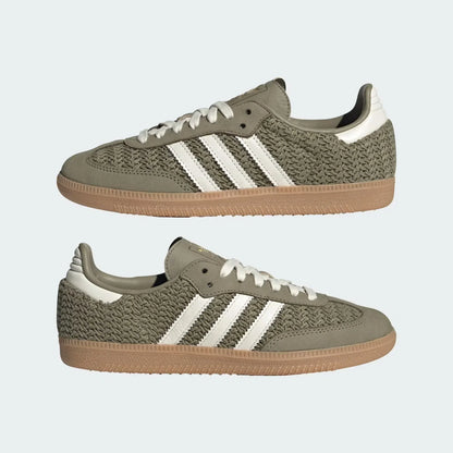 Samba OG – Green Crochet