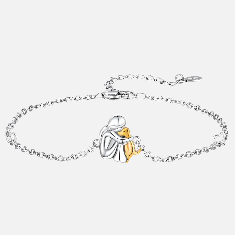 Lola™ - Bracelet avec Icône de Chien